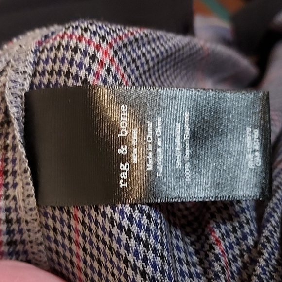 Rag and Bone Dylan Wide Leg Pant Gray Multi - Picture 14 of 14